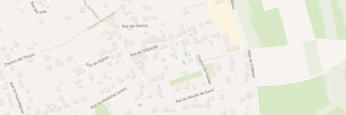 Plan du 12B Rue de Trégondé au Minihic-sur-Rance