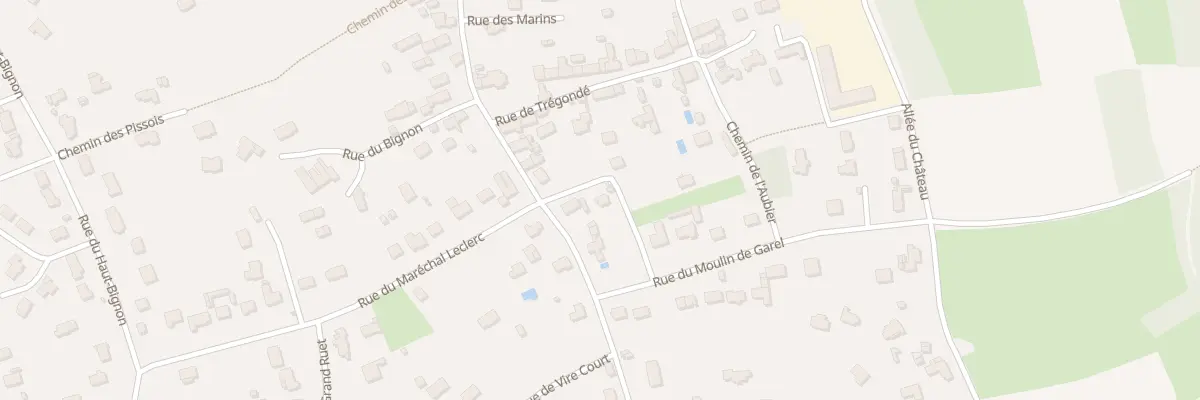 Plan du 1 Rue du Moulin de Garel au Minihic-sur-Rance