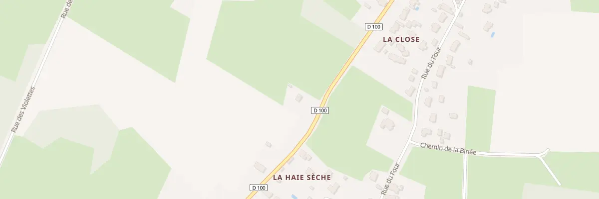 Plan du 67 Rte de la Chudais à Prinquiau
