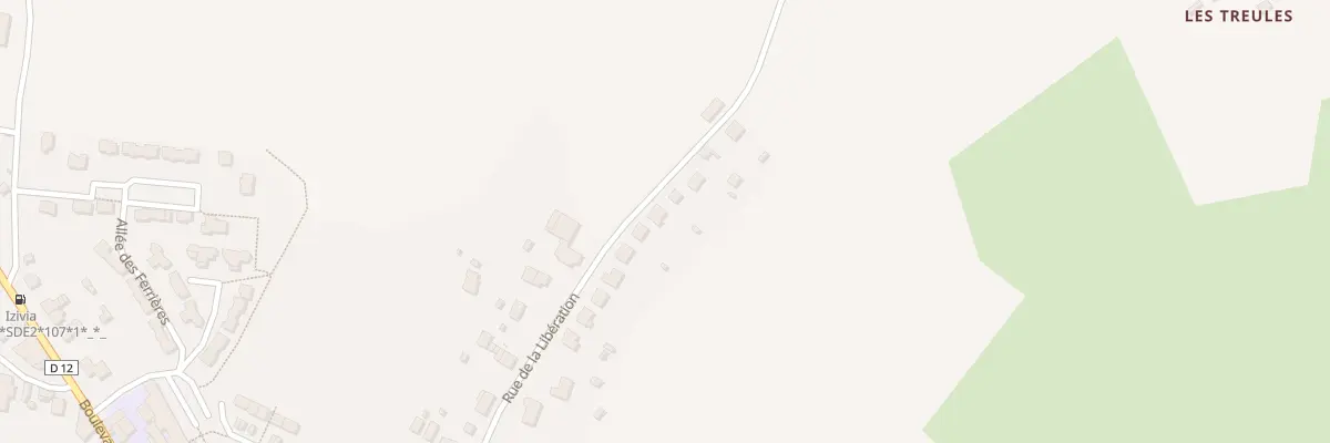 Plan du 24 Rue de la Liberation à Plouasne