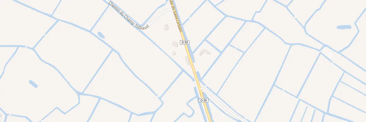 Plan du 251 Rte de Saint-Urbain au Perrier