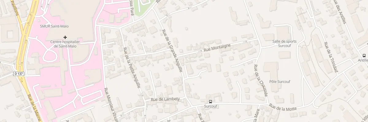 Plan du 17 Rue de la Grande Anguille à Saint-Malo