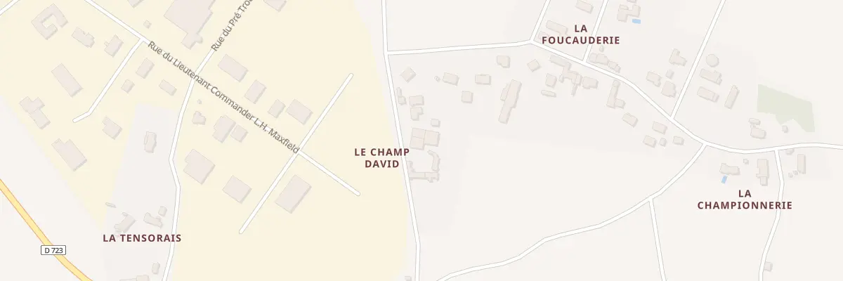 Plan du 2B Le Champ David à Saint-Viaud