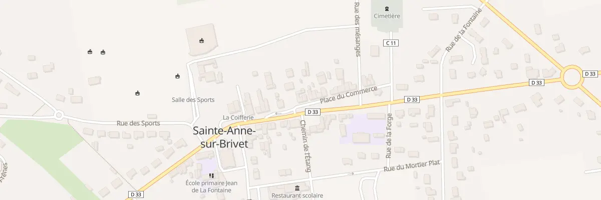 Plan du 15 Pl du Commerce à Sainte-Anne-sur-Brivet