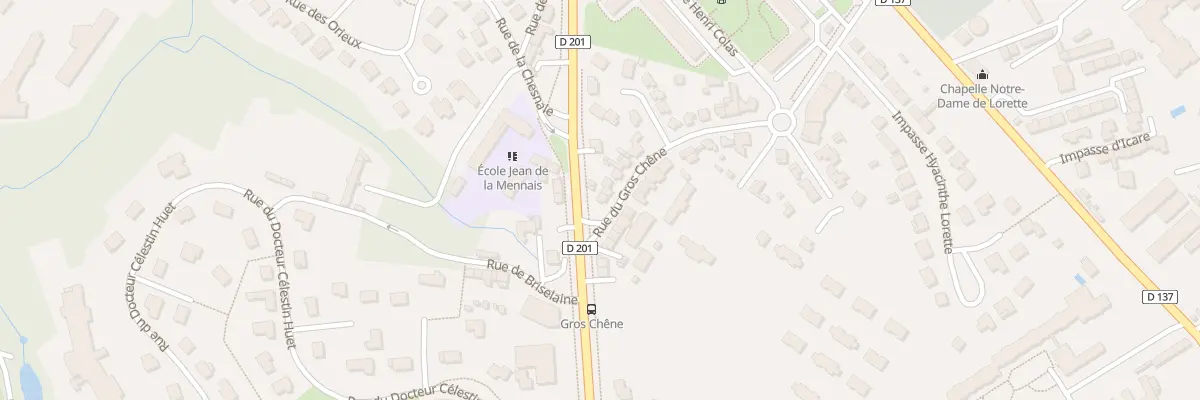 Plan du 22 Rue du Gros Chêne à Saint-Malo