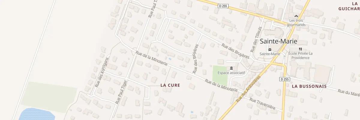 Plan du 19 Les Bruyeres à Sainte-Marie