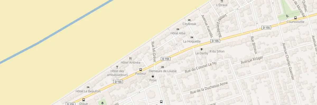 Plan du 2 Rue des Dunes à Saint-Malo