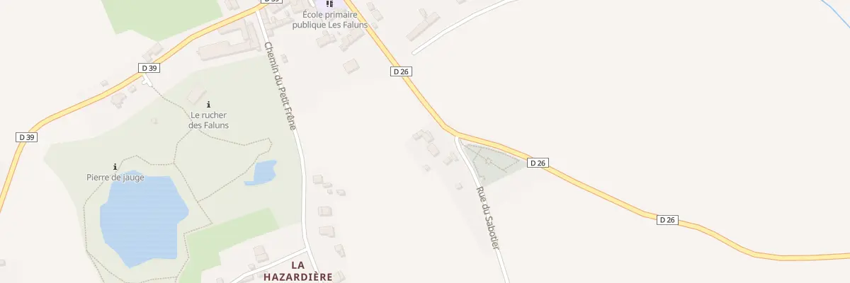 Plan du 12 Rue du Sabotier au Quiou