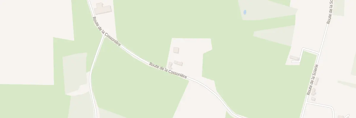 Plan du 382 Rte de la Cossonière à Saint-Gervais
