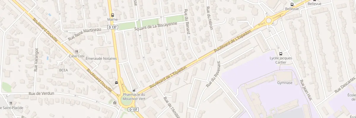 Plan du 25 Rue de la Dorade à Saint-Malo