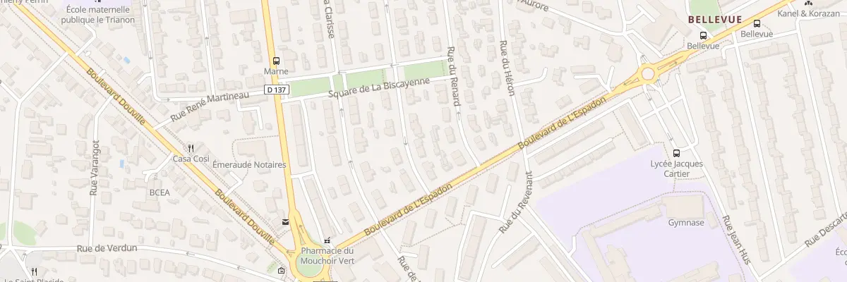 Plan du 21 Rue de la Dorade à Saint-Malo