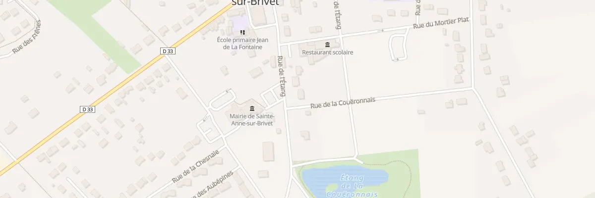 Plan du 9 Rue de l’Étang à Sainte-Anne-sur-Brivet