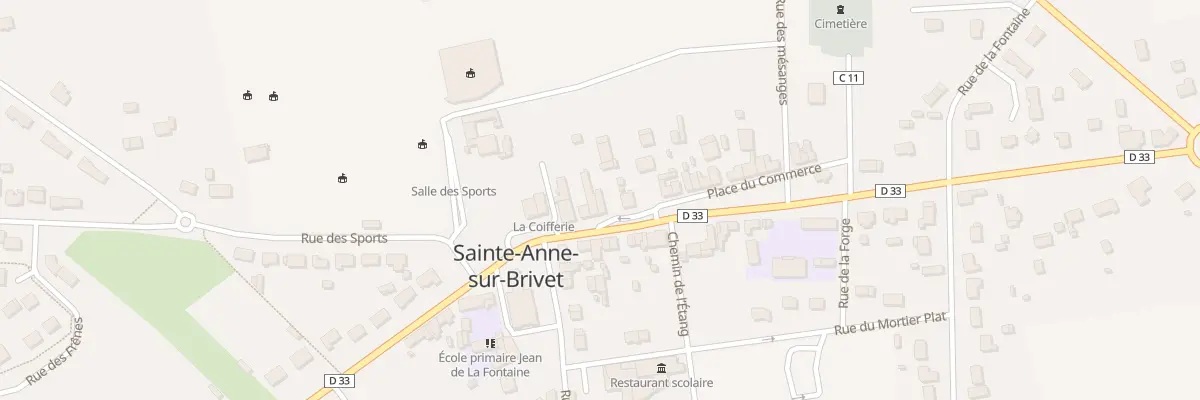 Plan du 7 Pl du Commerce à Sainte-Anne-sur-Brivet
