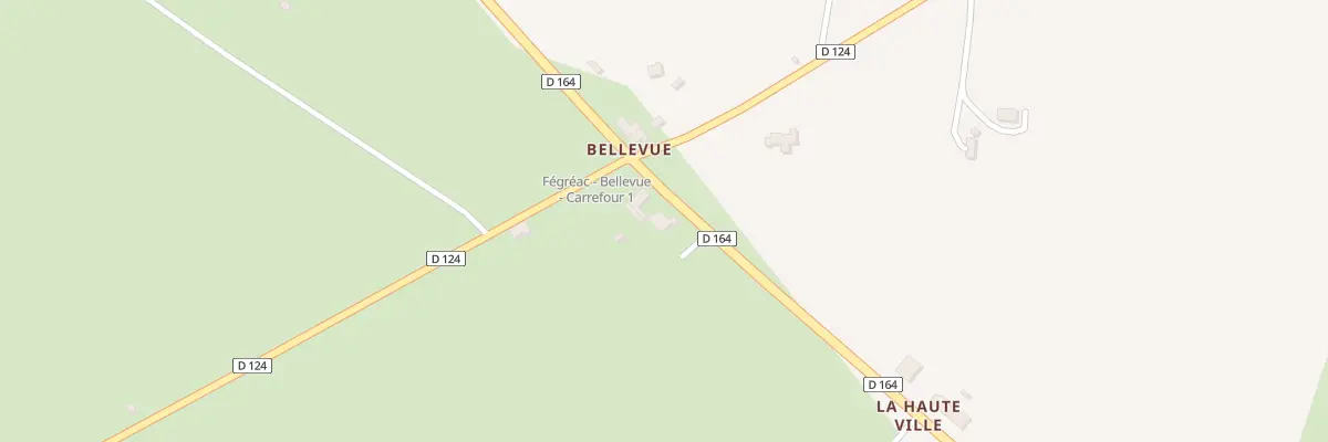 Plan du 6 Bellevue à Fégréac