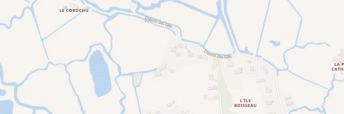 Plan du 30 Che des Gâts à Saint-Gervais