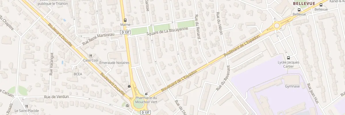Plan du 24 Rue de la Dorade à Saint-Malo