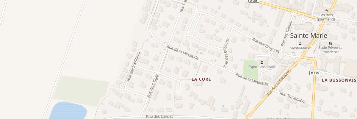 Plan du 13 Rue de la Minoterie à Sainte-Marie