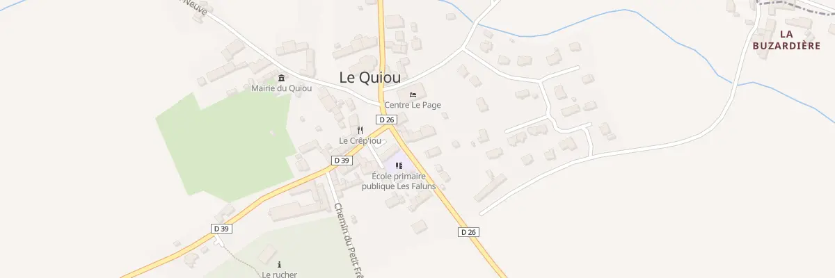 Plan du 5 Rue du Sabotier au Quiou