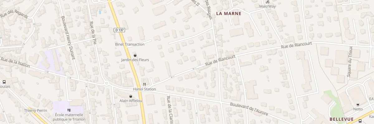 Plan du 17 Rue de Riancourt à Saint-Malo