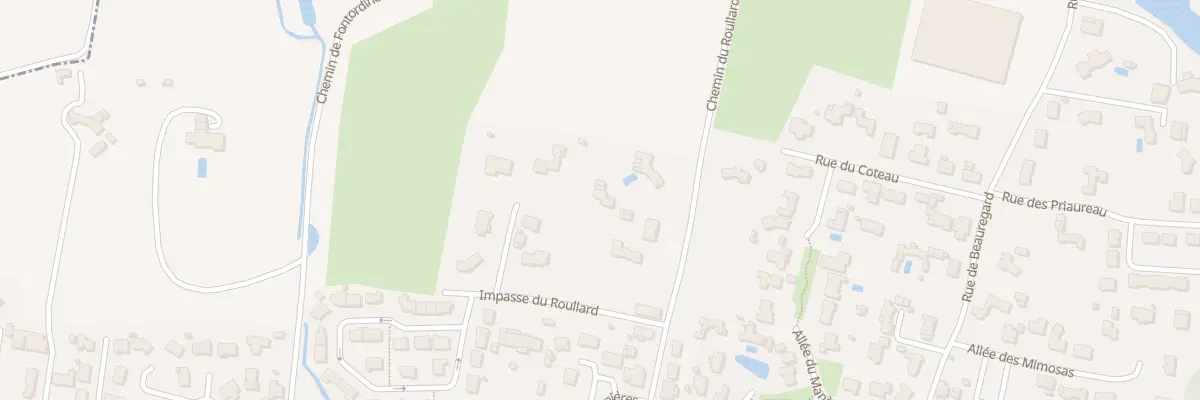 Plan du 13 Che du Roullard à Saint-Gervais