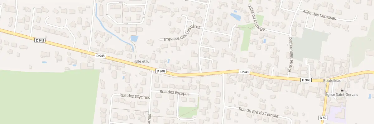 Plan du 4 Rue Bonne Brise à Saint-Gervais