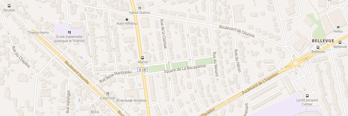 Plan du 15 Rue de la Clarisse à Saint-Malo