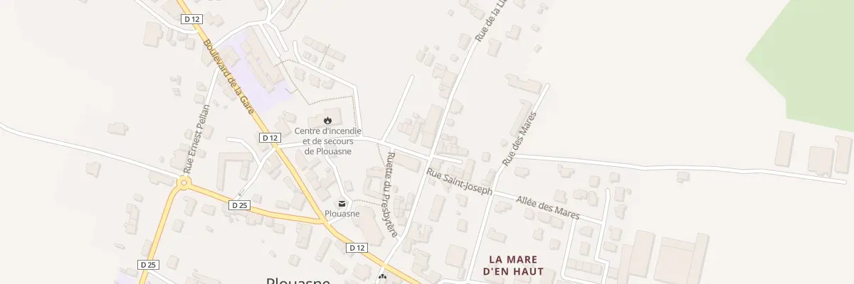 Plan du 9 Rue de la Liberation à Plouasne