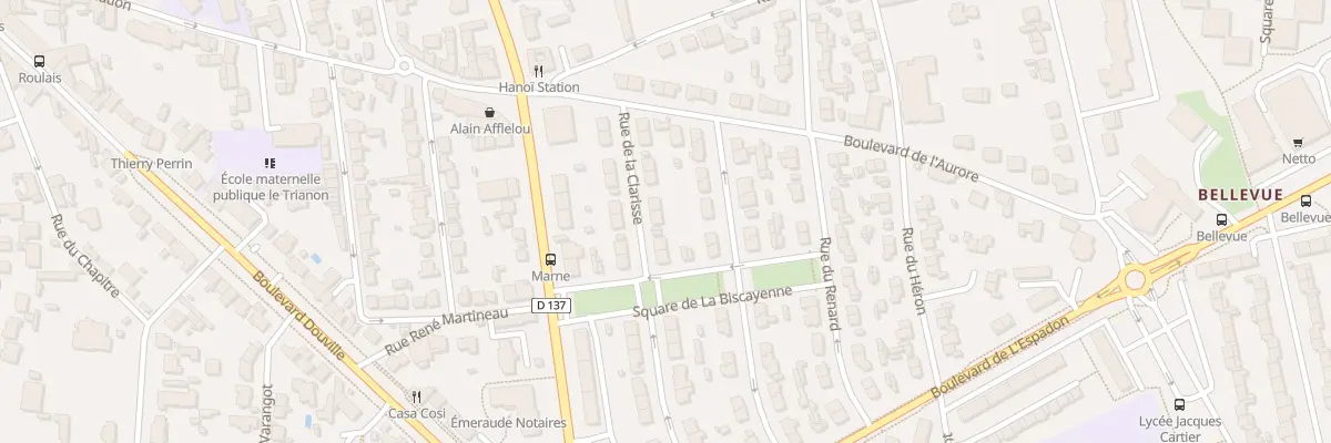 Plan du 11 Rue de la Clarisse à Saint-Malo
