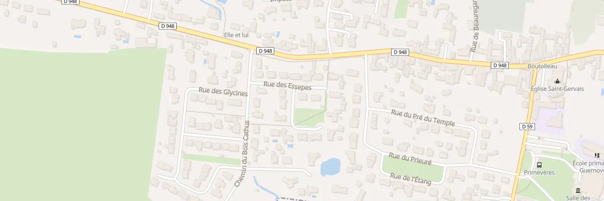 Plan du 6 Rue des Essèpes à Saint-Gervais