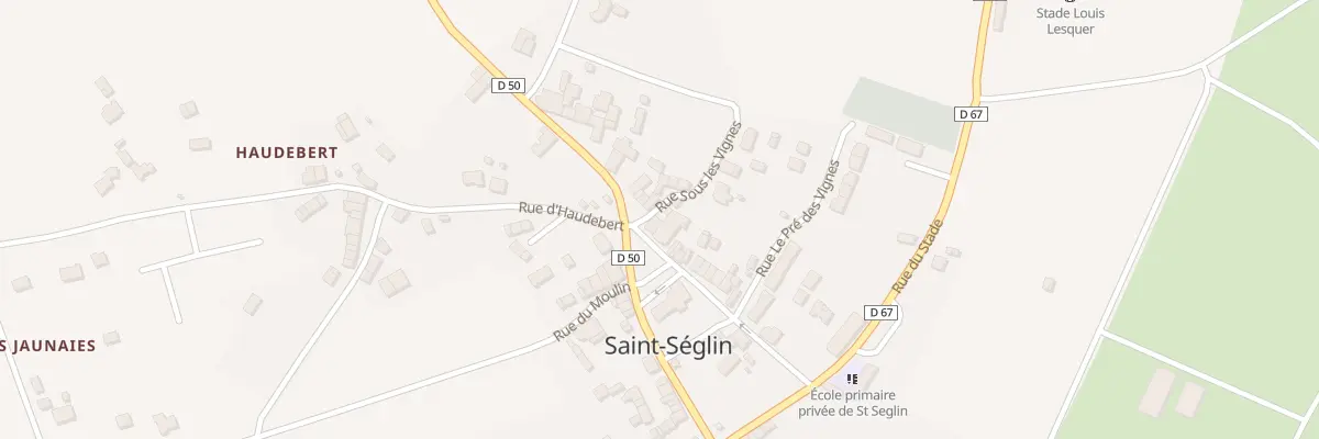 Plan du 1 Rue Saint Michel à Saint-Séglin