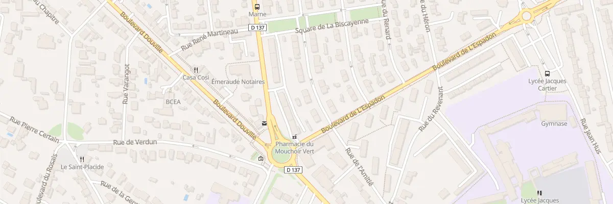 Plan du 32 Rue de la Clarisse à Saint-Malo
