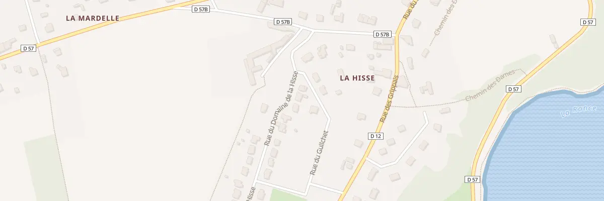 Plan du 3 Rue du Domaine de la Hisse à Saint-Samson-sur-Rance