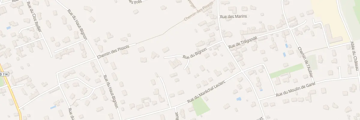 Plan du 40 Rue du Bignon au Minihic-sur-Rance