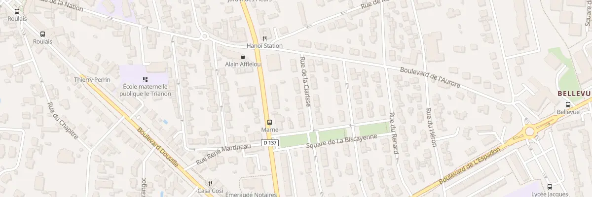 Plan du 10 Rue de la Clarisse à Saint-Malo