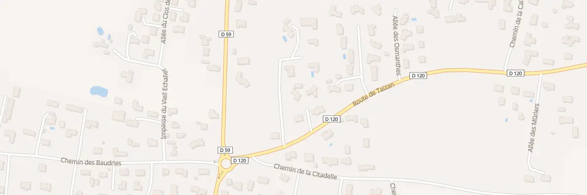 Plan du 3 All de Fricheplat à Saint-Urbain