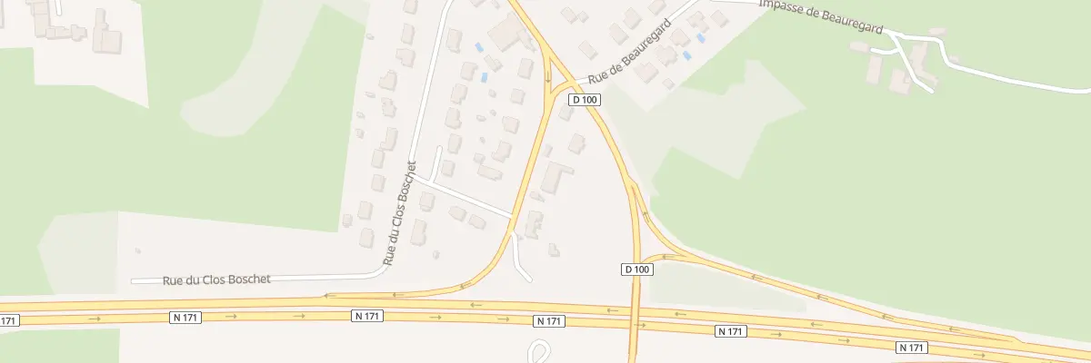 Plan du 6 Rue de la Croix Joubert à Prinquiau