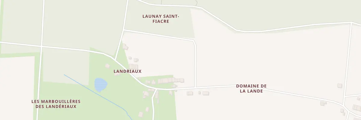 Plan du 4 Les Landeriaux à Sainte-Marie