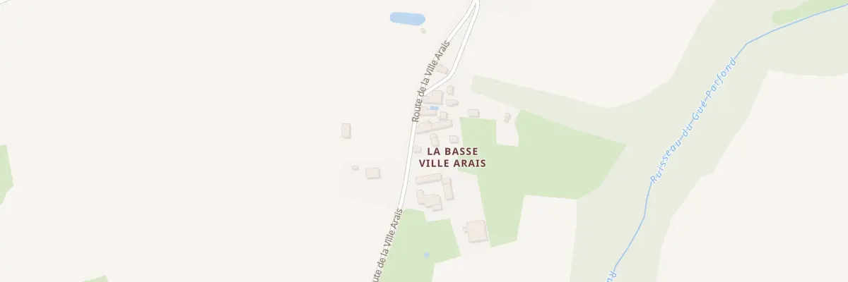 Plan du 44 Rte de la Ville Arais à Lanvallay