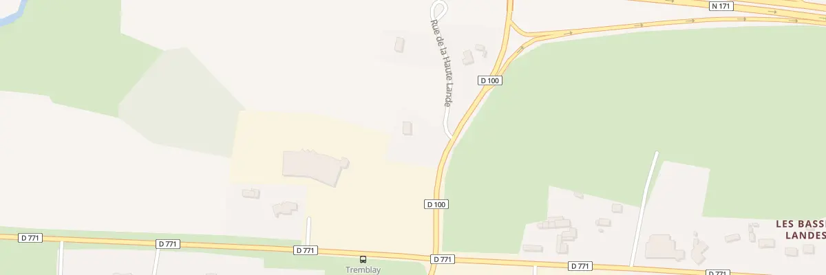 Plan du 5 Rue de la Haute Lande à Prinquiau