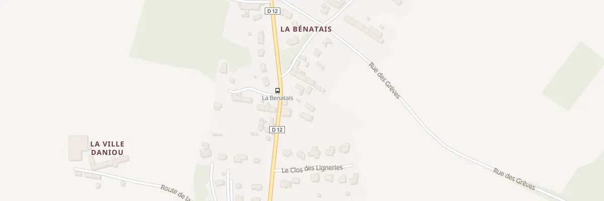 Plan du 10 Rte de Dinard à Langrolay-sur-Rance