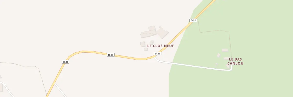 Plan du 1 Canlou à Iffendic