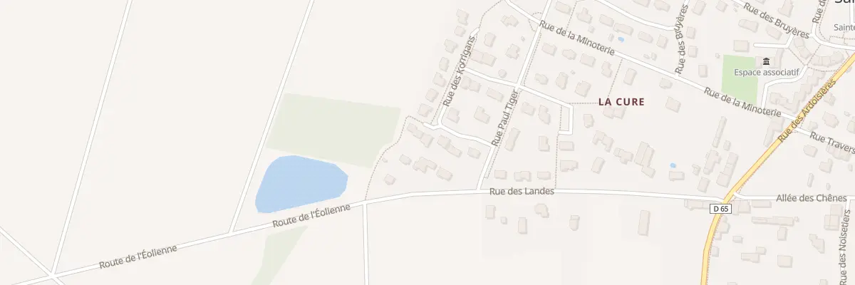 Plan du 24 Rue des Korrigans à Sainte-Marie