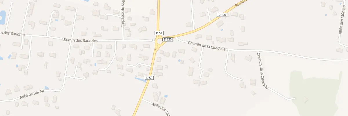 Plan du 2 Che de la Citadelle à Saint-Urbain
