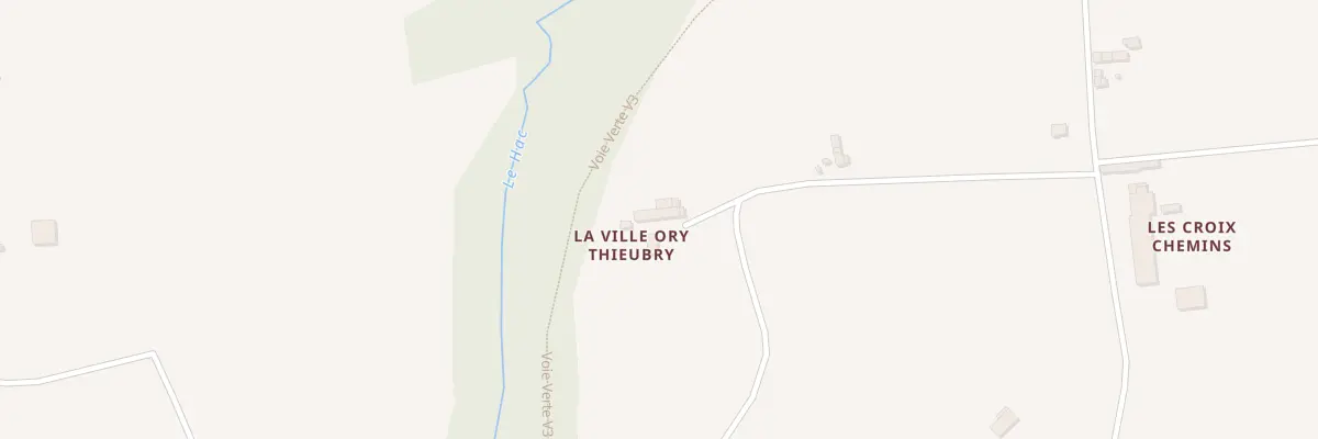 Plan du 5416 La Villaury Thieubry à Plouasne
