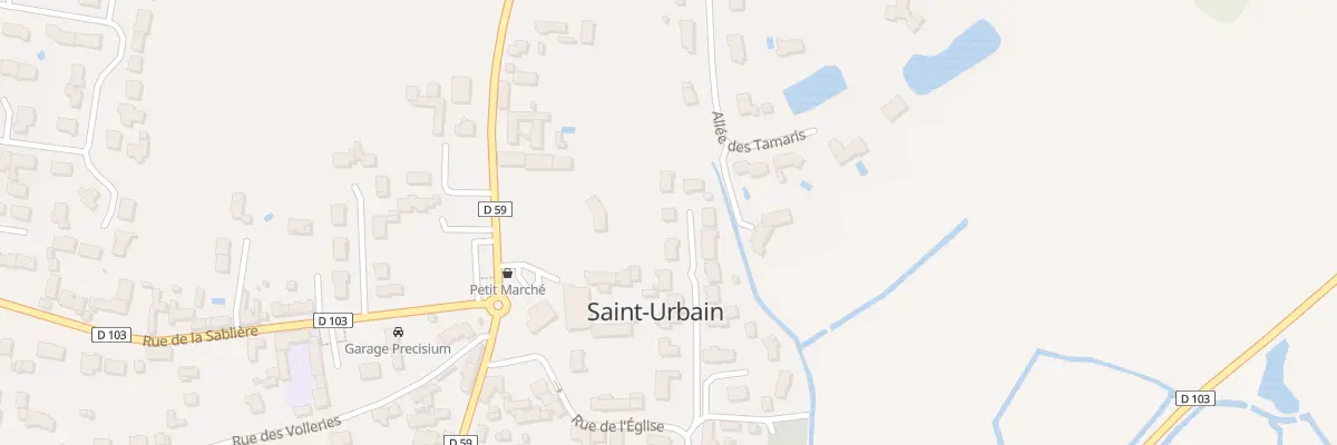 Plan du 11 All des Glajous à Saint-Urbain