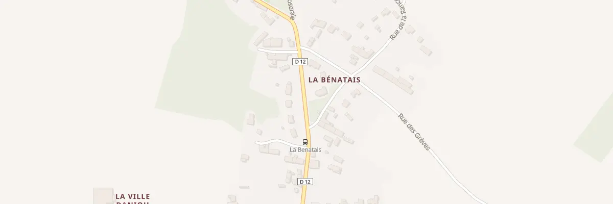 Plan du 1 Rue de la Rance à Langrolay-sur-Rance