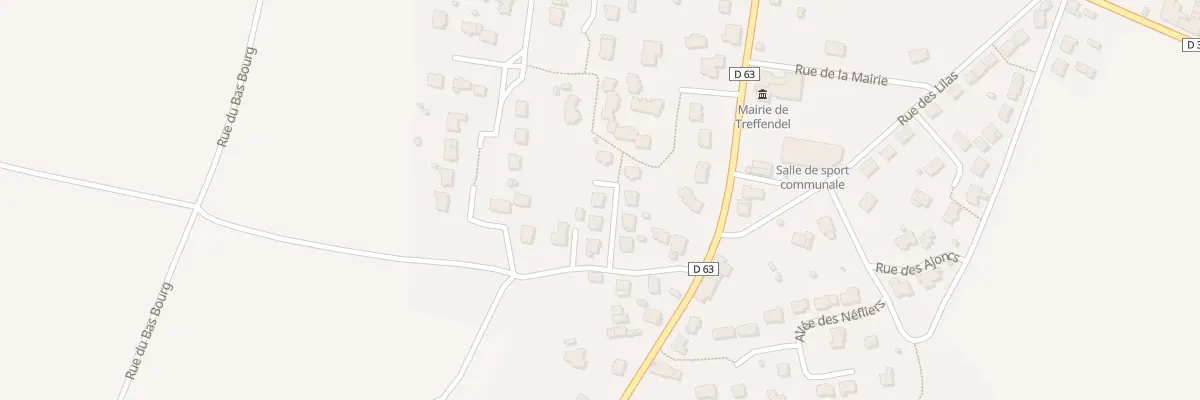 Plan du 5 Res des Marronniers à Treffendel