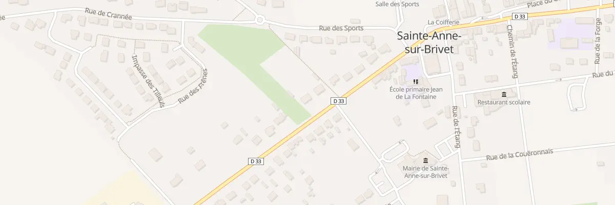 Plan du 4 Rue de la Vallée à Sainte-Anne-sur-Brivet