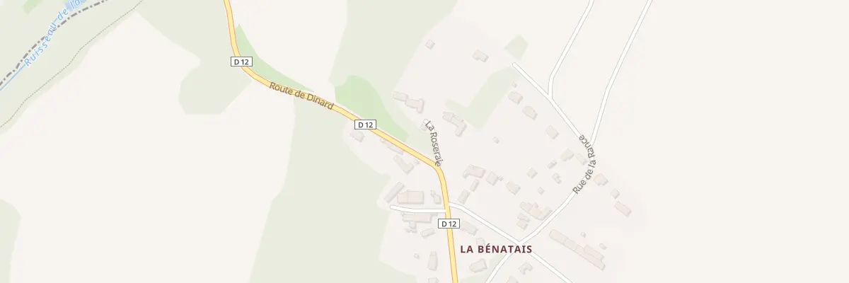 Plan du 22 Rte de Dinard à Langrolay-sur-Rance