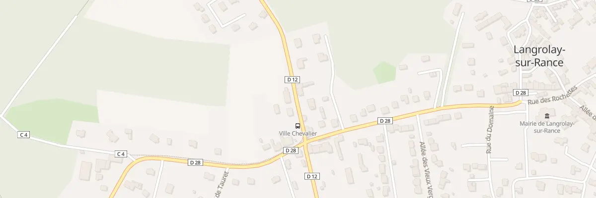 Plan du 18 Rue de la Ville Chevalier à Langrolay-sur-Rance